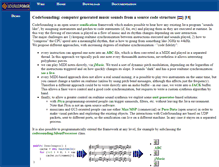 Tablet Screenshot of codesounding.org